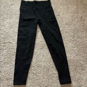 PINK Victoria's Secret Black Seamless Leggings